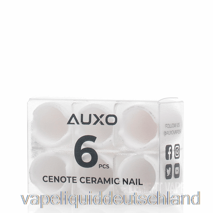 Auxo Cenote Einwegnägel Keramik-Vape-Flüssigkeit